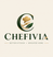 CHEFIVIA premium kitchen and home logo